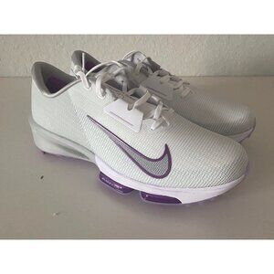 Men's Sz 13 Nike Air Zoom Infinity Tour 2 White Smoke Purple Cleat FD0217-102